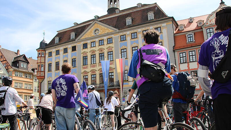 Fahrraddemo gegen den CCFahrraddemo gegen den CC Fahrraddemo gegen den CC