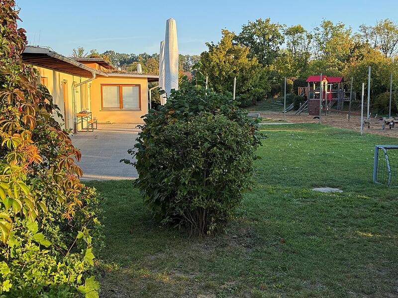 Der Garten des Kindergartens der Lebenshilfe in der Gerbersleite ist liebevoll angelegt. Der Garten des Kindergartens der Lebenshilfe in der Gerbersleite ist liebevoll angelegt.