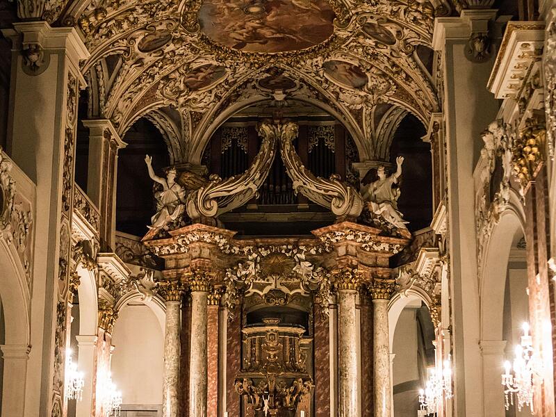 Schlosskirche der Ehrenburg. Foto: Jochen Berger