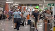 Reiseverkehr am Flughafen Palma de Mallorca