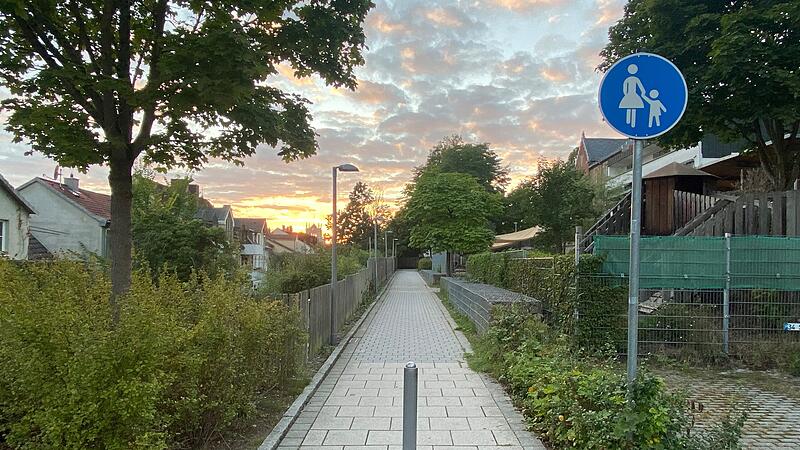 Dieser Weg zwischen Leopoldstra&szlig;e und Hofgarten wird k&uuml;nftig &bdquo;Gustav-Zei&szlig;ig-Weg&ldquo; hei&szlig;en.