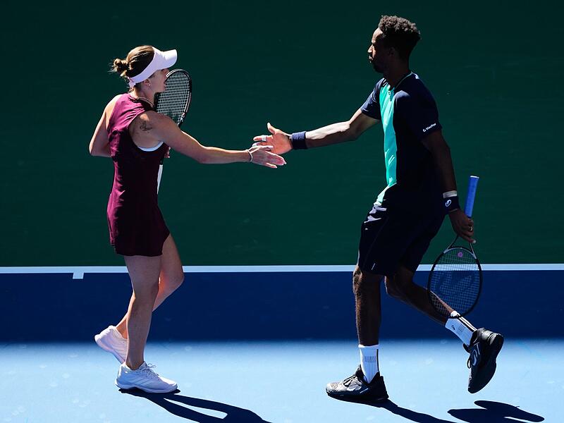 Elina Switolina und Ga&euml;l Monfils