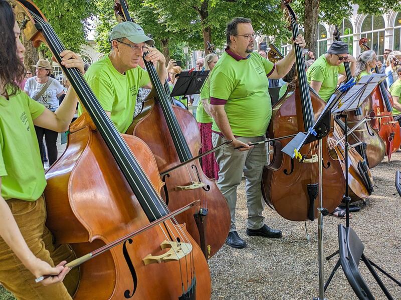 Eindr&uuml;cke aus der Probe zum Symphonic Mob.