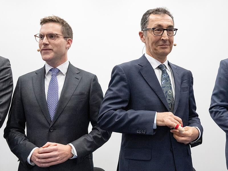 Manuel Hagel und Cem &Ouml;zdemir