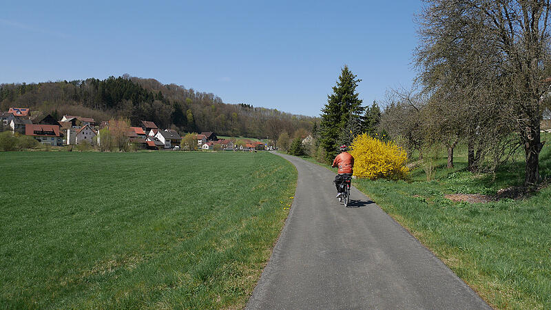 Tourentipp f&uuml;r eine Radtour durch die Fr&auml;nkische Schweiz: Route durchs Leinleitertal