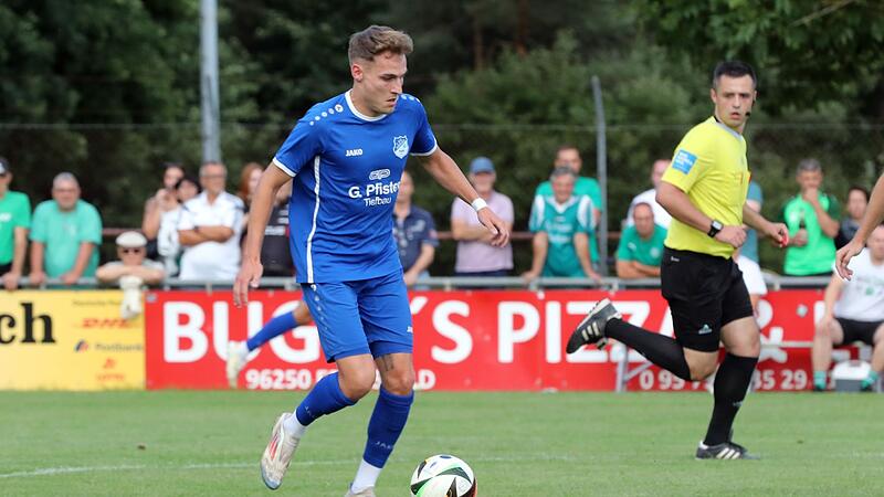Tim Dotterweich erzielte zwei Treffer für den FC Oberhaid beim 5:2-Erfolg bei der DJK Don Bosco Bamberg II.