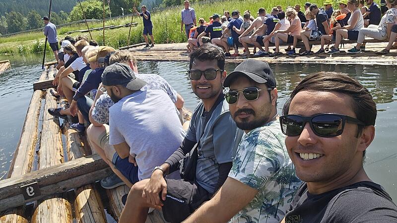 Integration der ausl&auml;ndischen Studierenden am LCC in Kronach