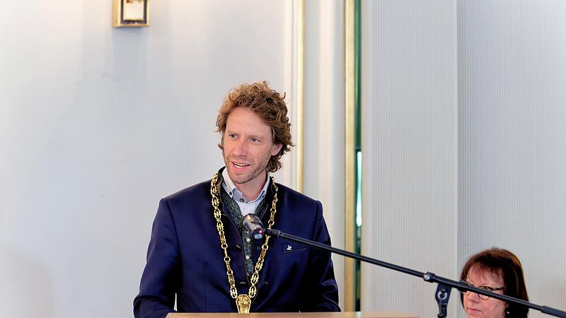 Der neue Bamberger Oberb&uuml;rgermeister Sebastian Niedermaier hielt bei der konstituierenden Sitzung eine erste programmatische Rede.