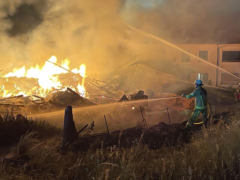 Großbrand in Altenreuth2023 Brand in Altenreuth Teil 1